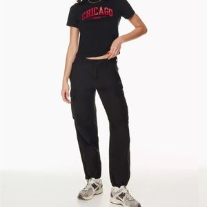 Aritzia TNA Supply Cargo Pant in Black